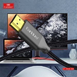 کابل HDMI دو سر ۳ متری EARLDOM مدل ET-W26