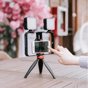 کیت فیلم برداری با میکروفن مدل AY-49X video-MAKINGKIT