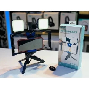 کیت فیلم برداری با میکروفن مدل AY-49X video-MAKINGKIT