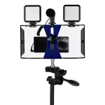 کیت فیلم برداری با میکروفن مدل AY-49X video-MAKINGKIT