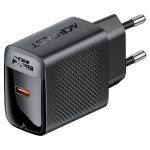 شارژر دیواری Acefast A102 با فناوری GaN، توان 30 وات PD و خروجی USB-C؛ کوچک، سبک و قدرتمند برای شارژ سریع گوشی، تبلت و لپ‌تاپ‌های سبک.