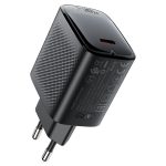 شارژر دیواری Acefast A112 با توان 45 وات PD و خروجی USB-C، مناسب شارژ سریع گوشی، تبلت و لپ‌تاپ‌های سبک. کوچک، ایمن و ایده‌آل برای سفر و محل کار.