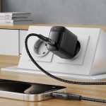 شارژر دیواری Acefast A112 با توان 45 وات PD و خروجی USB-C، مناسب شارژ سریع گوشی، تبلت و لپ‌تاپ‌های سبک. کوچک، ایمن و ایده‌آل برای سفر و محل کار.