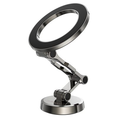 هولدر مغناطیسی Acefast D20 با آهنربای قوی و چرخش 360 درجه، مناسب برای نصب در خودرو و نگهداری ایمن گوشی هنگام رانندگی.