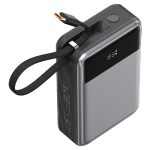 پاوربانک ACEFAST M21 ظرفیت 20000mAh با PD65W، شارژ سریع و همزمان چند دستگاه، طراحی مقاوم و نمایشگر دیجیتال، گزینه‌ای ایده‌آل برای سفر و استفاده روزمره است.