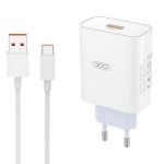 شارژر دیواری 120 وات ایکس او L164 3A + کابل تایپ سی - Image 2